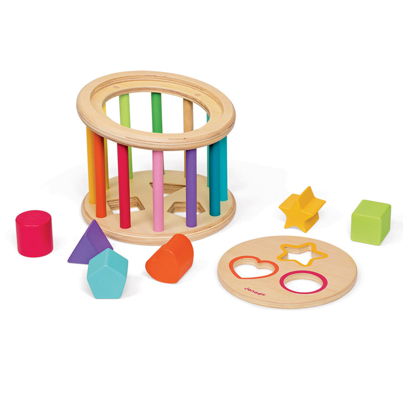 Shape Sorter Rolling Drum