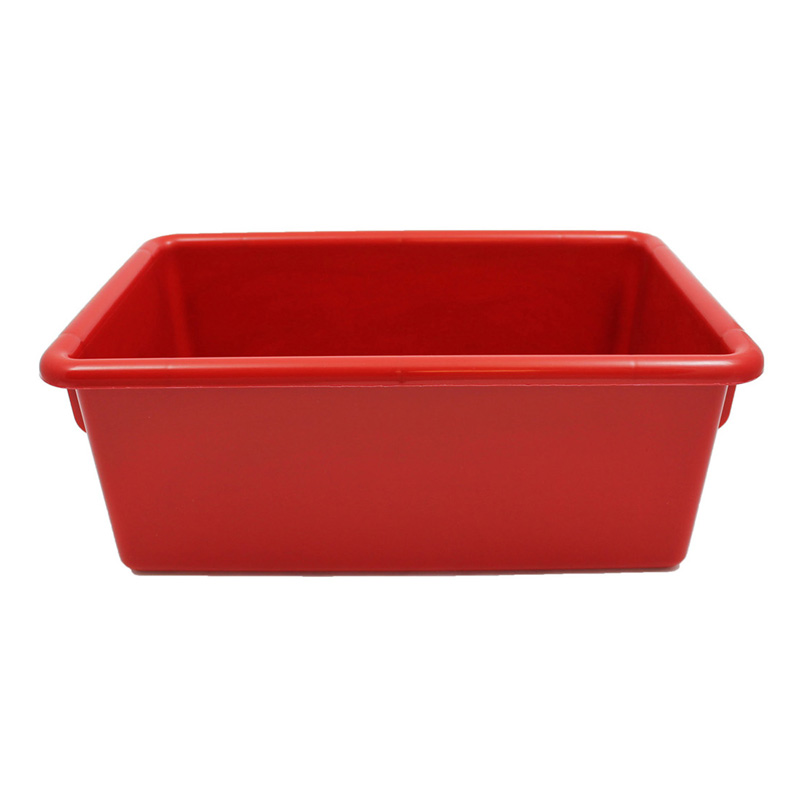 (6 Ea) Cubbie Tray Red