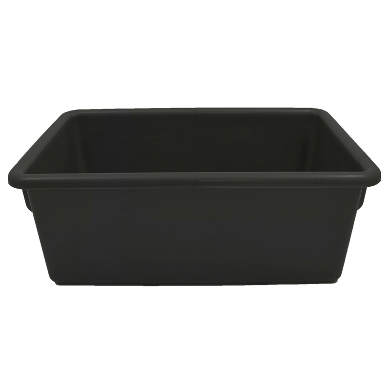 (6 Ea) Cubbie Trays Black