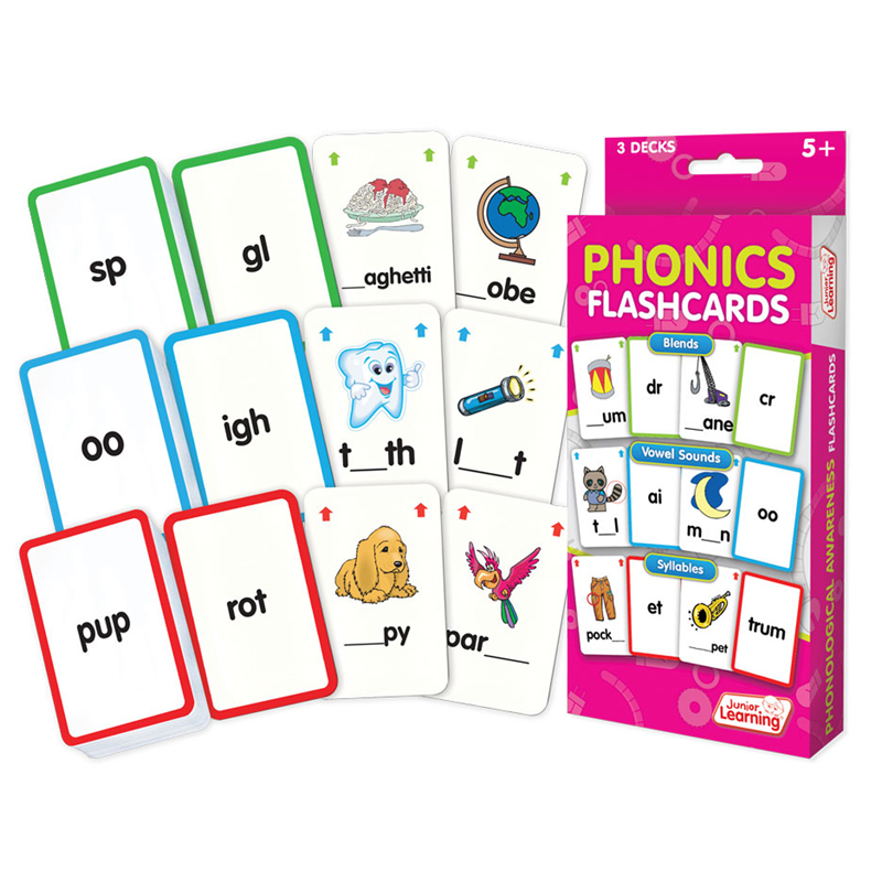 Phonological Awareness Flash Cards
