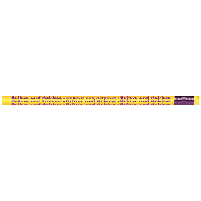Believe And Achieve Pencil