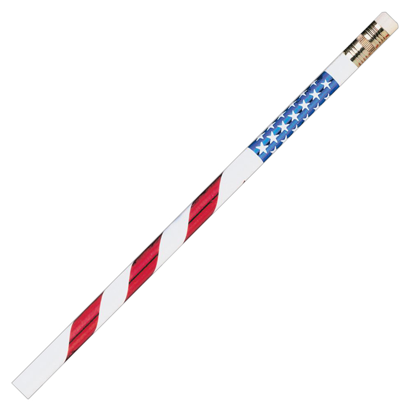 (12 Dz) Pencils Stars & Stripes