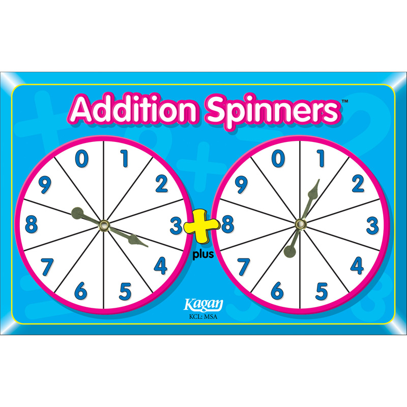 (10 Ea) Addition Spinners