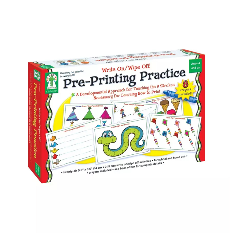 Write On/Wipe Off Pre-Printing