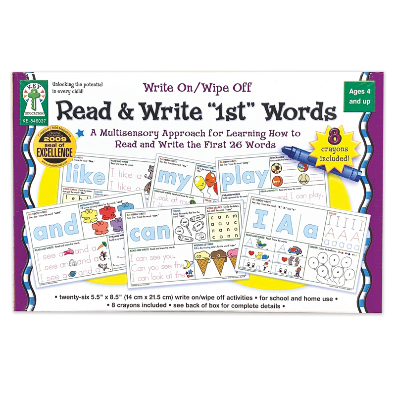 Write On/Wipe Off Read & Write 1st