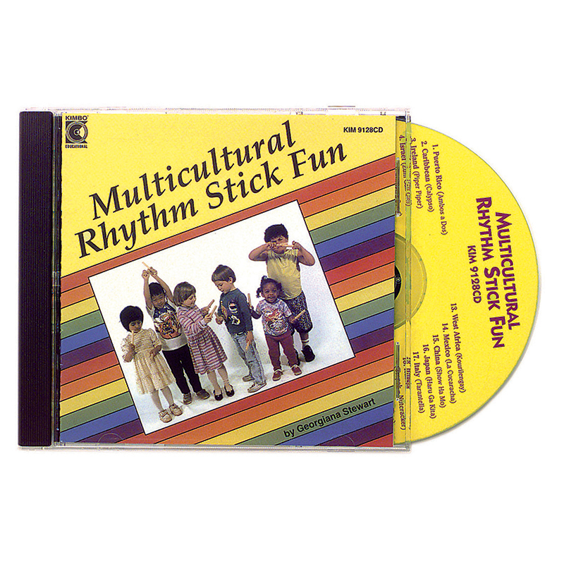 Multicultural Rhythm Stick Fun Cd
