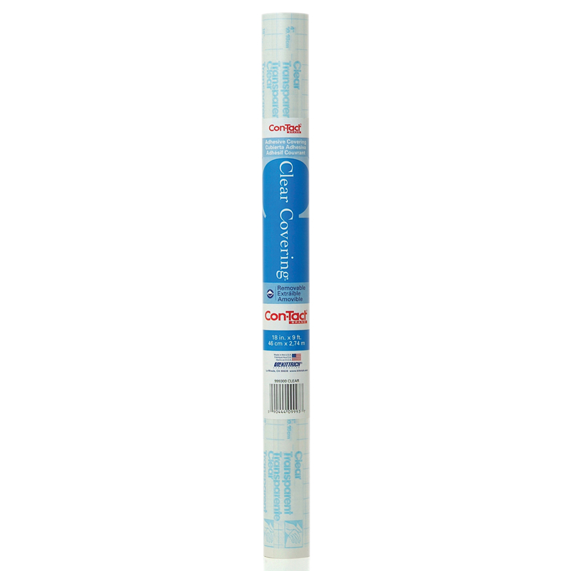 Contact Adhesive Roll Clear 18x9ft