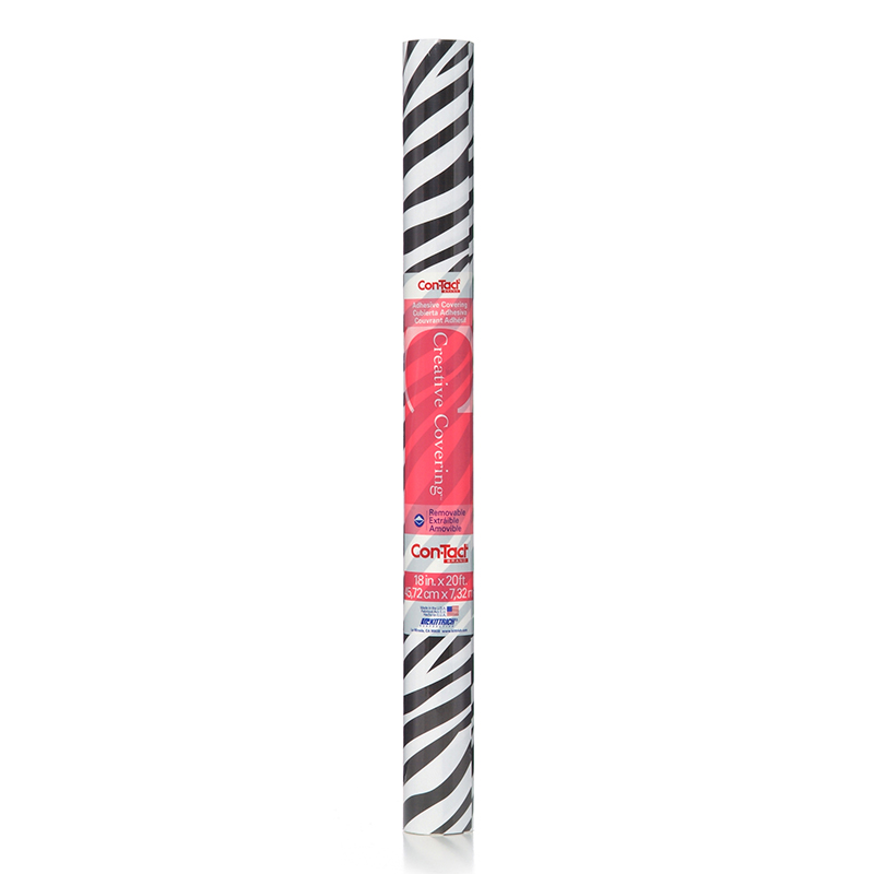 (2 Rl) Contact Adhesive Roll Zebra