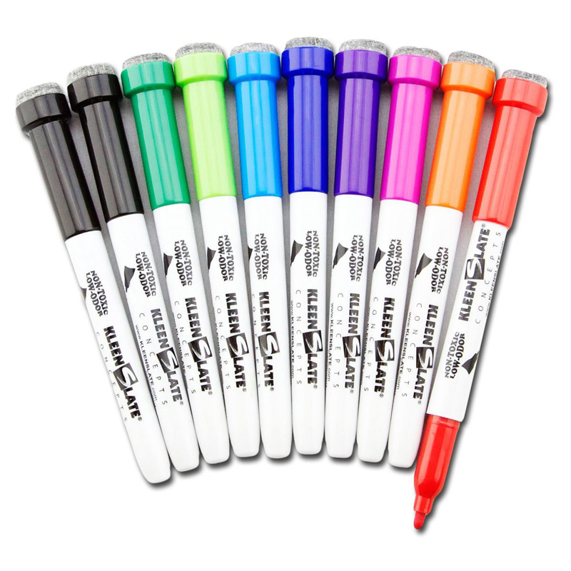 (2 Pk) Student Markers With Erasers