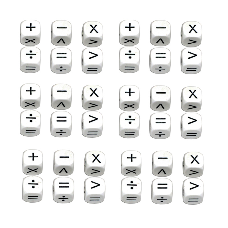 (6 Pk) Operators Dice 6 Operations