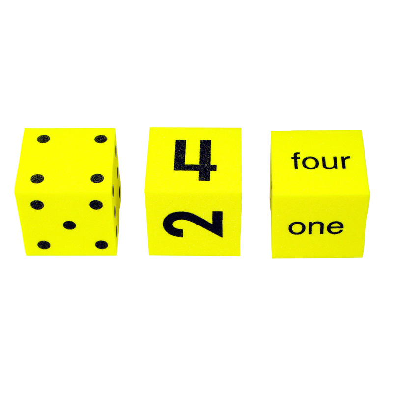 Spot Word Number Dice Set Of 3
