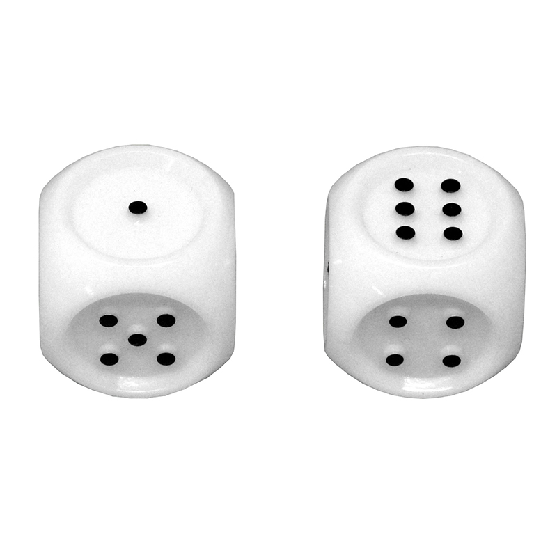 Jumbo Tactile Dice Set Of 2