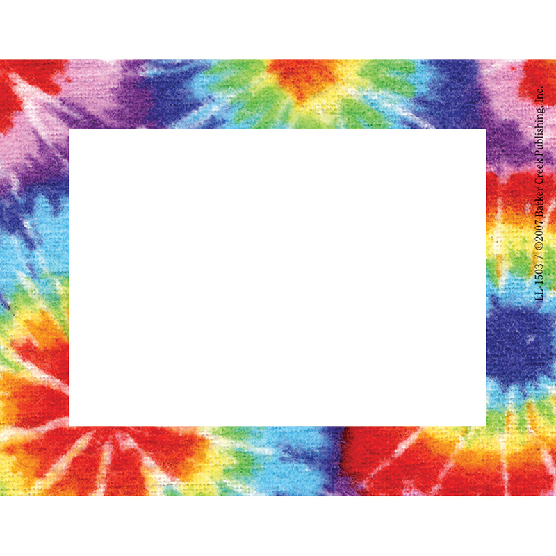 Remember Me Name Tags Tie Dye