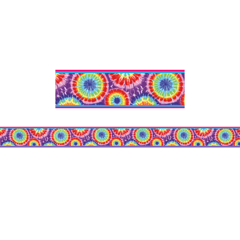 Tie Dye All-Around Border