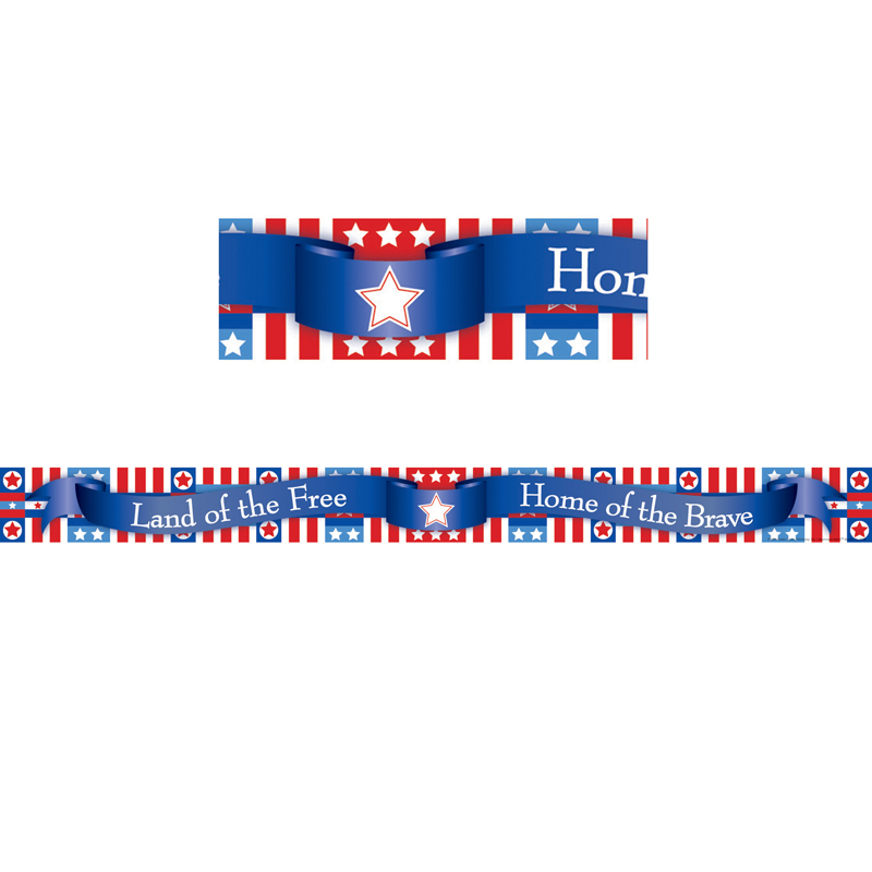 Americana Say-It Border