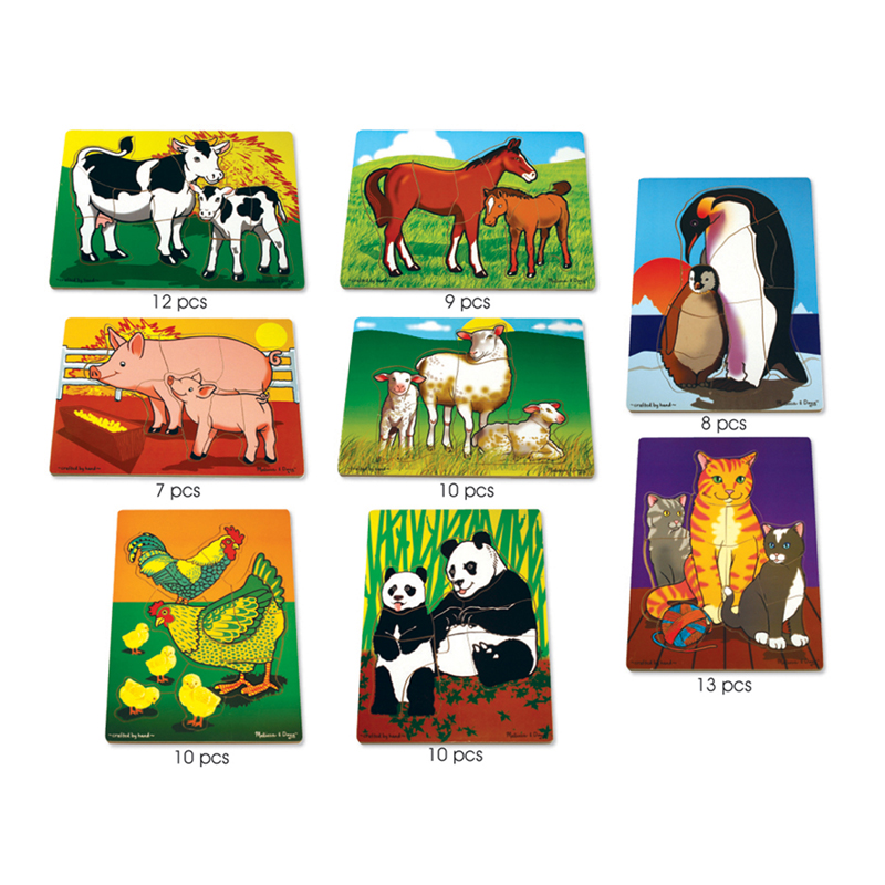 Mothers And Baby Animals Puzzle Set