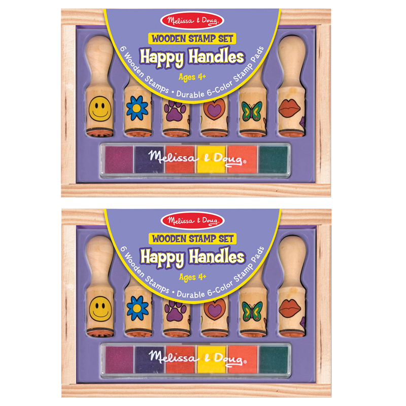 (2 Ea) Happy Handle Stamp Set