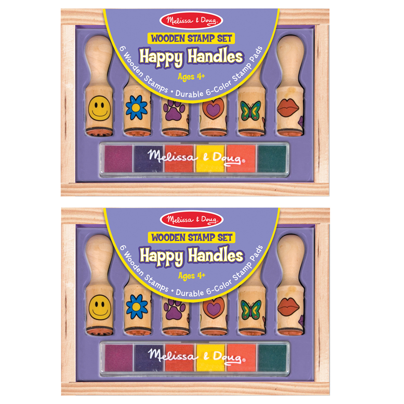 (2 Ea) Happy Handle Stamp Set