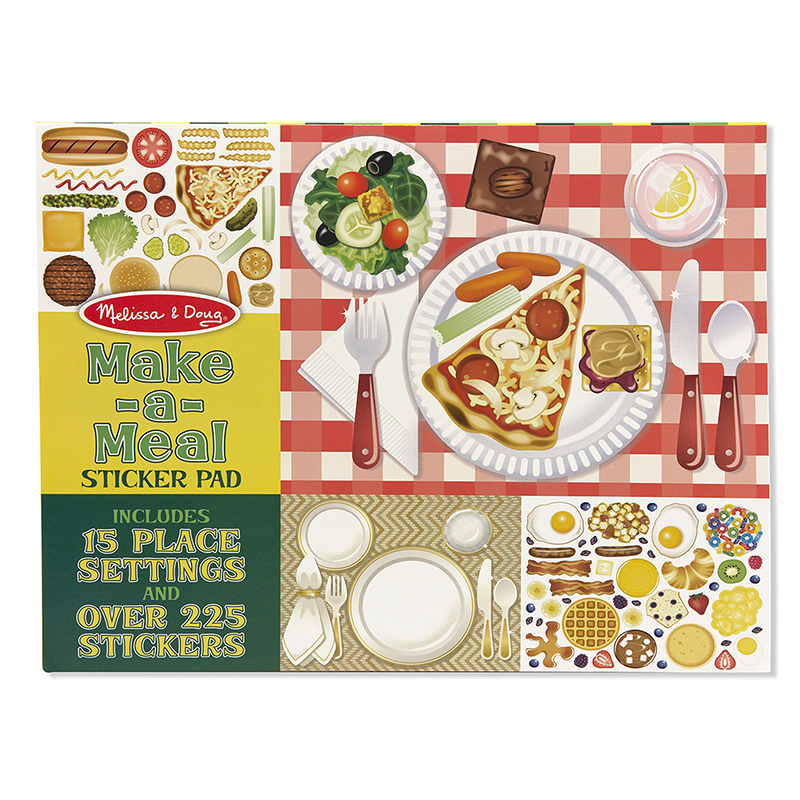 (6 Ea) Make A Meal Sticker Pad