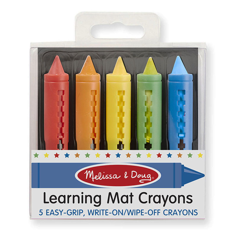 Learning Mat Crayons