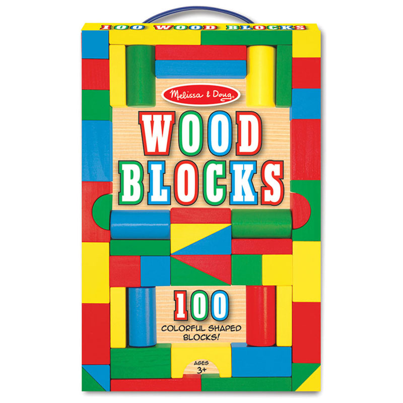 Painted Unit Block Sets 100-Pc Set