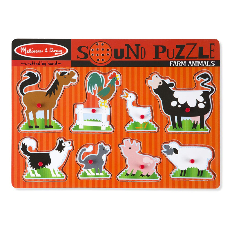 Farm Animals Sound Puzzle