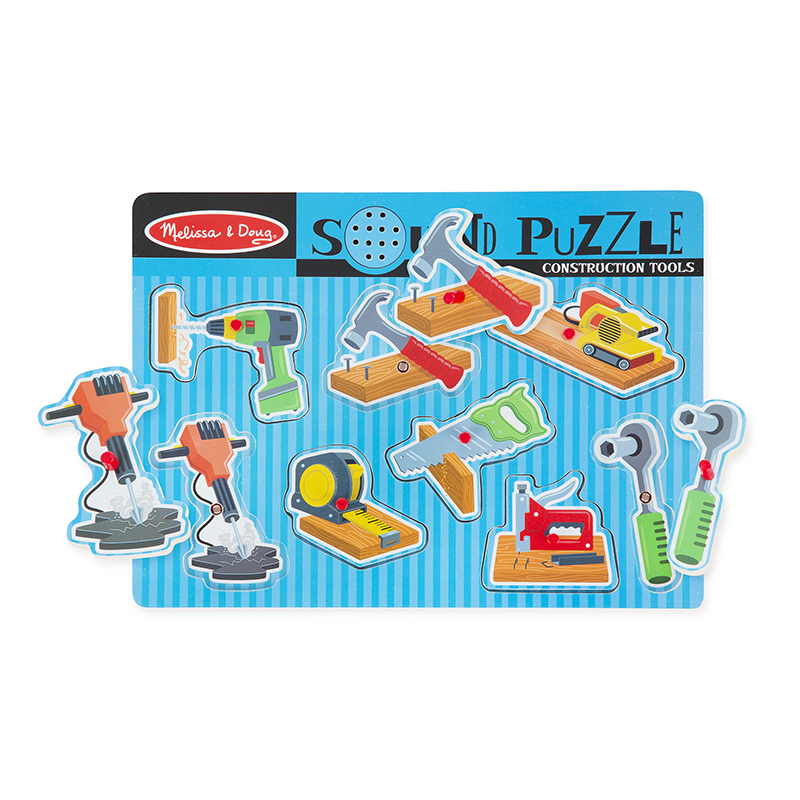 Construction Tools Sound Puzzle