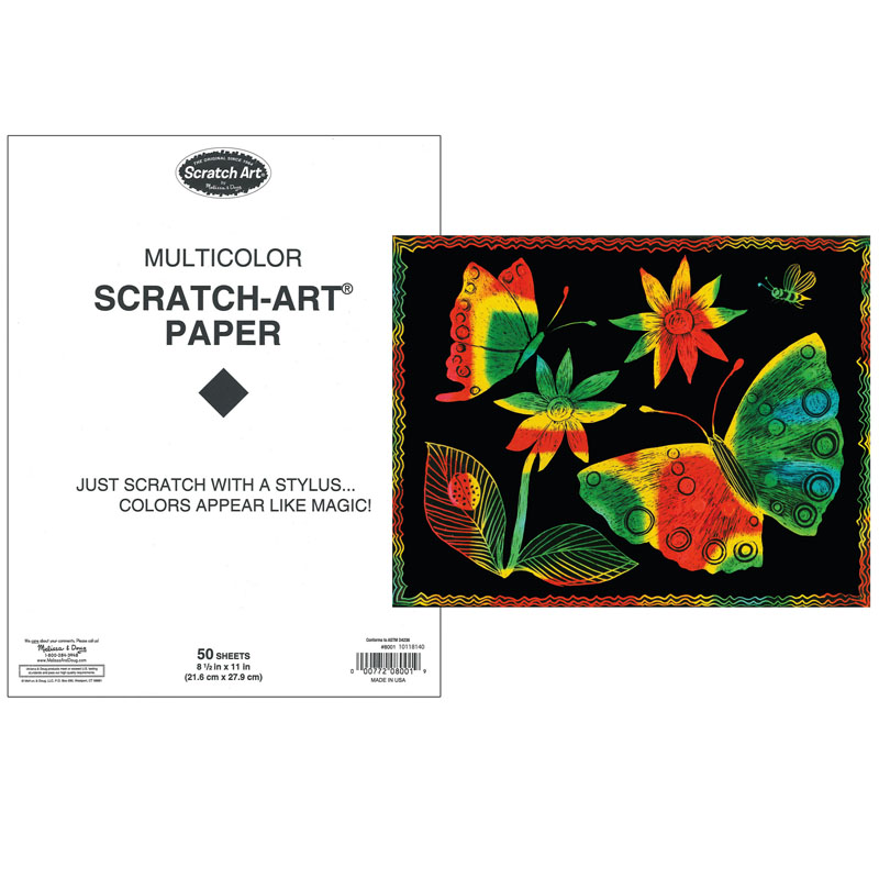 S Art Paper Multi 50 Sheets