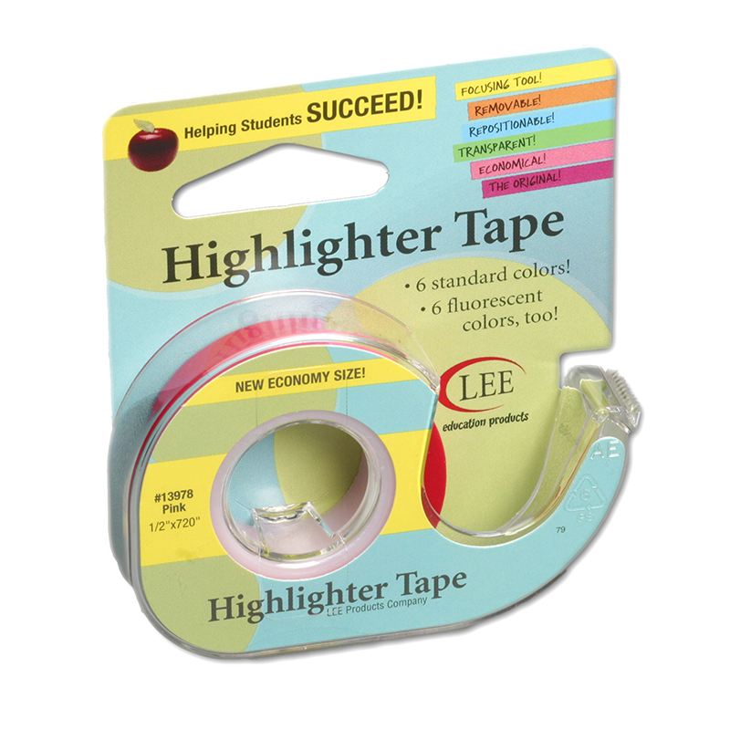 (6 Rl) Removable Highlighter Tape