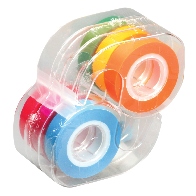 Removable Highlighter Tape 6 Rolls