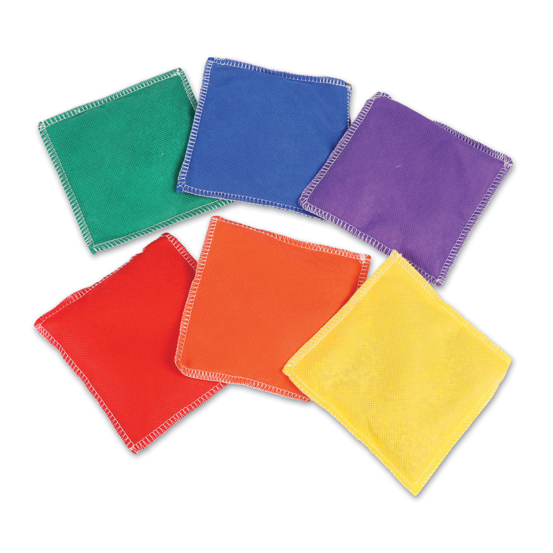 Bean Bags Rainbow 6/Pk