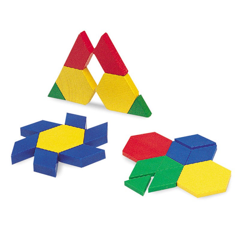 Pattern Blocks Mini-Set 100/Pk