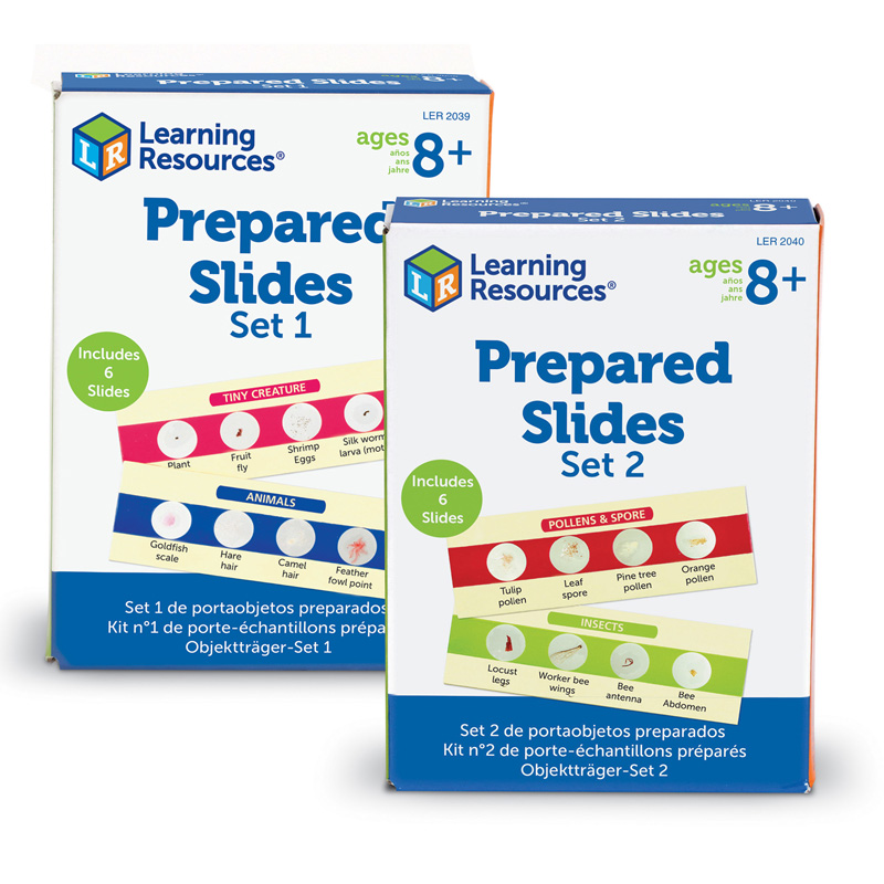 Prepared Slides Sets 1 & 2 1 Each