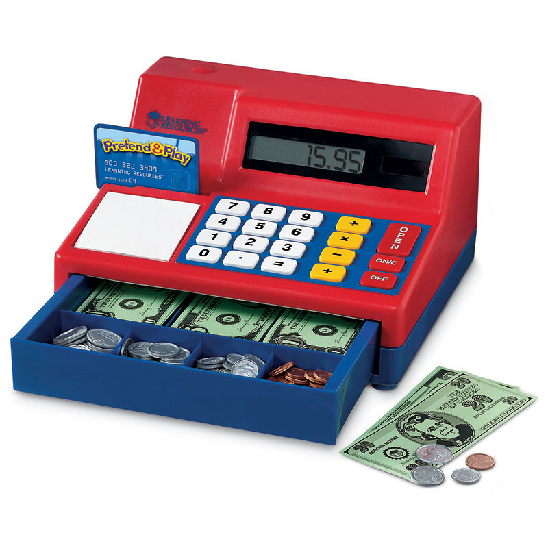 Calculator Cash Register W/ Us