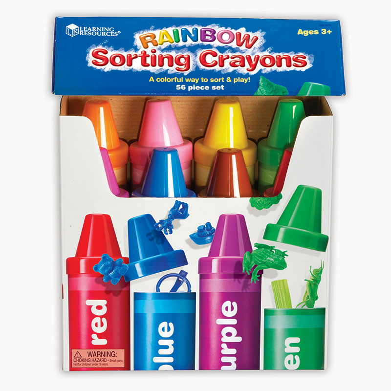 Rainbow Sorting Crayon