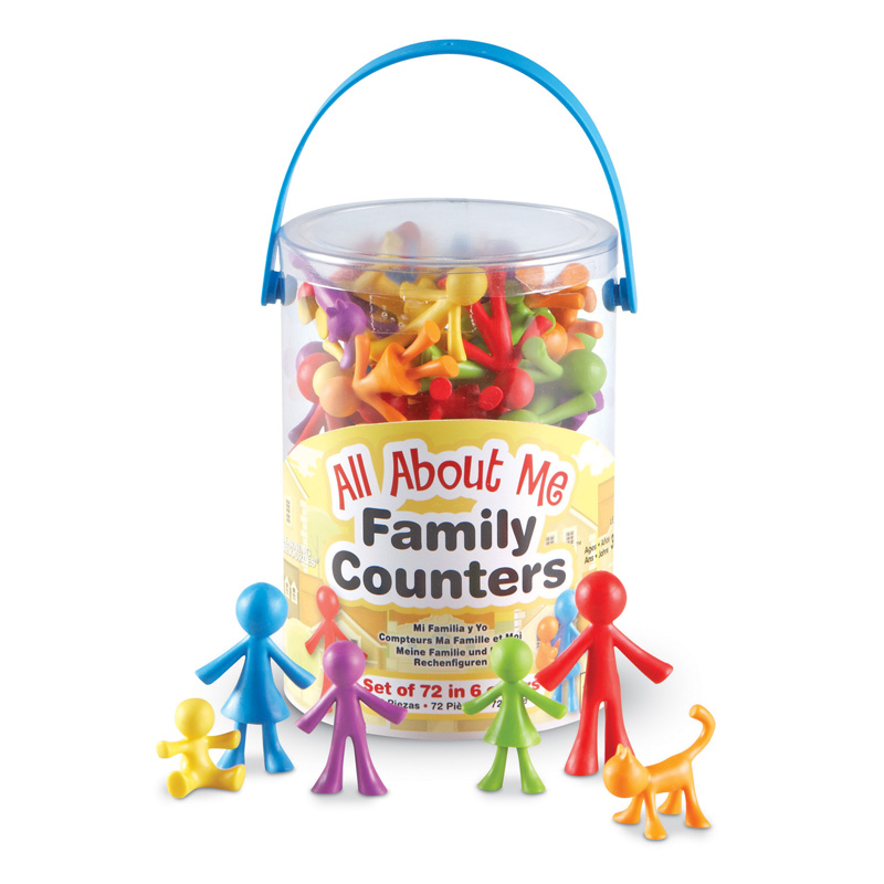 All About Me Family Counters 72 Set