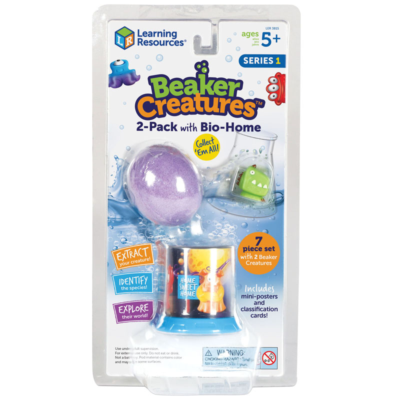 Beaker Creature 2 Pack W/ Bio-Home