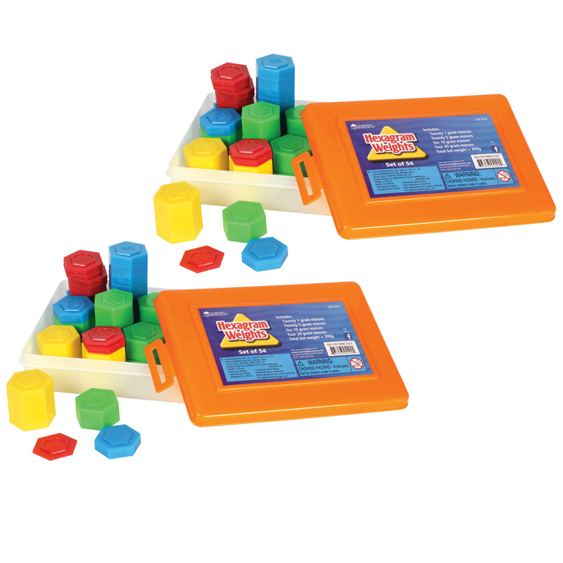 (2 Ea) 54 Piece Metric Weight Set