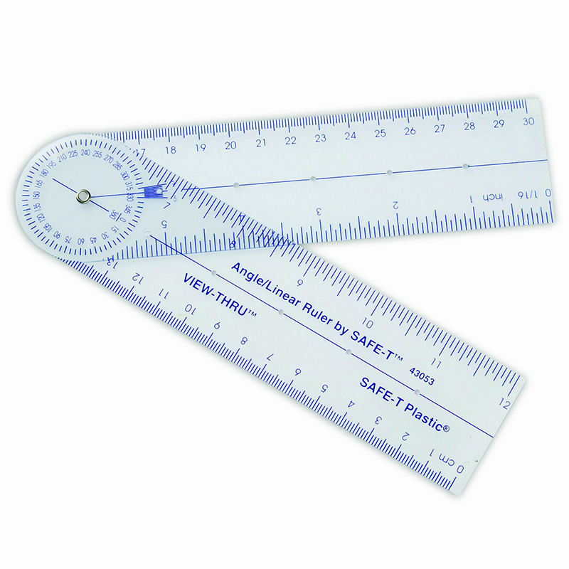 (6 Ea) Safe-T Angle/Linear Ruler