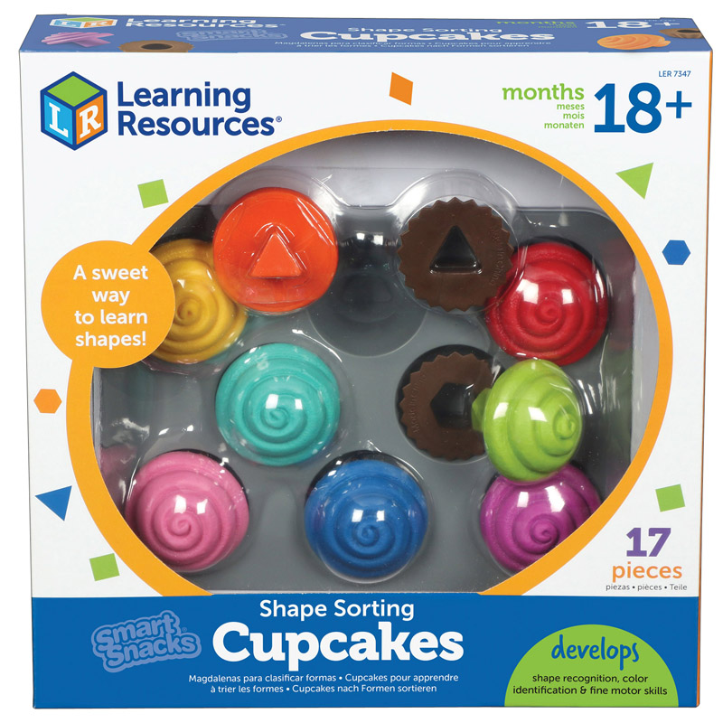 Smart Snacks Shape Sorting Cupcakes