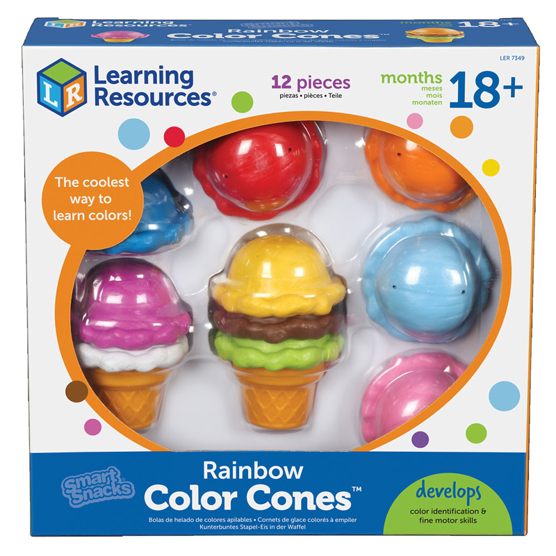 Smart Snacks Rainbow Color Cones