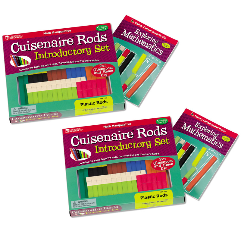 (2 Ea) Cuisenaire Rods Intro Set 74