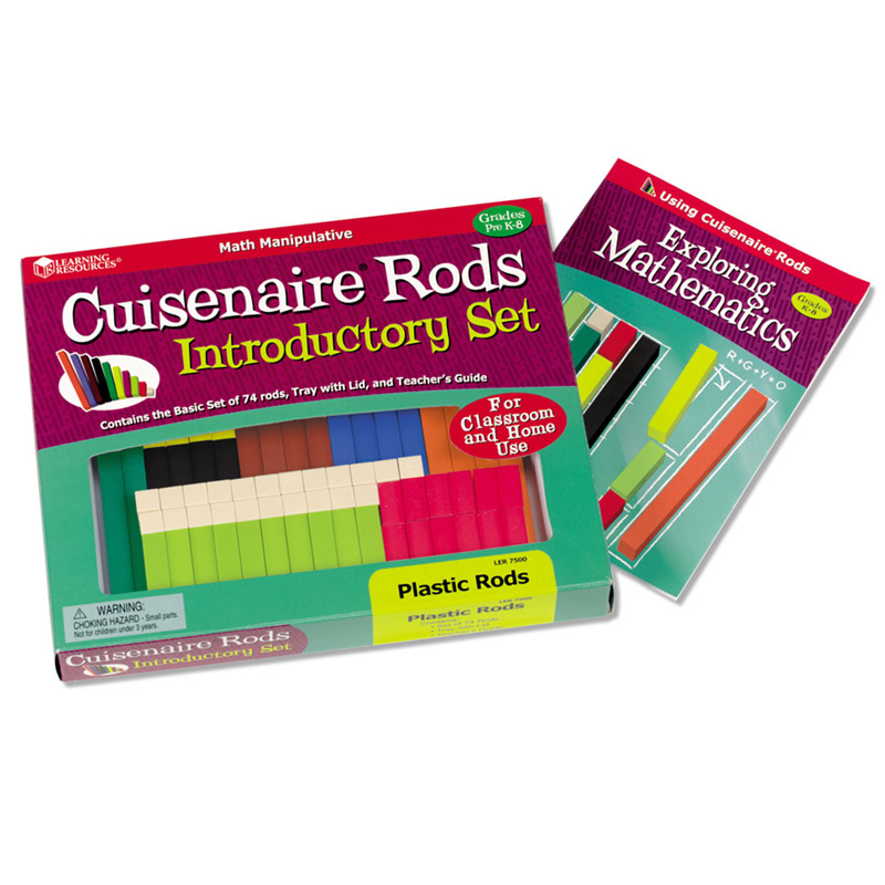 Cuisenaire Rods Intro Set 74/Pk