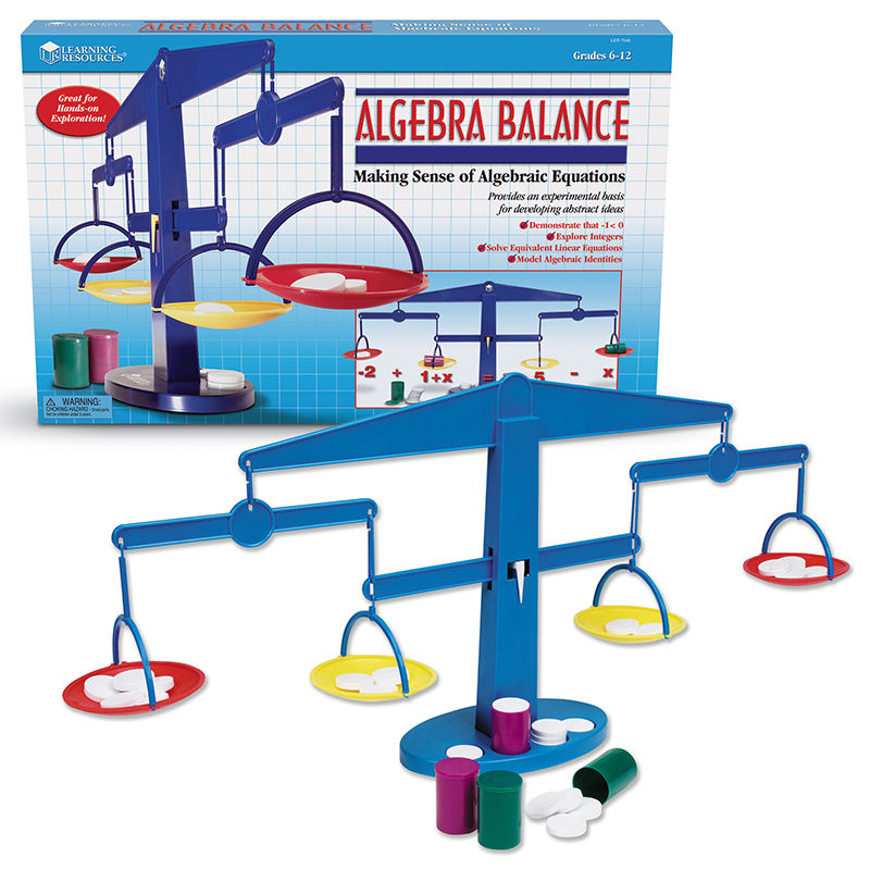 Four-Pan Algebra Balance Plastic