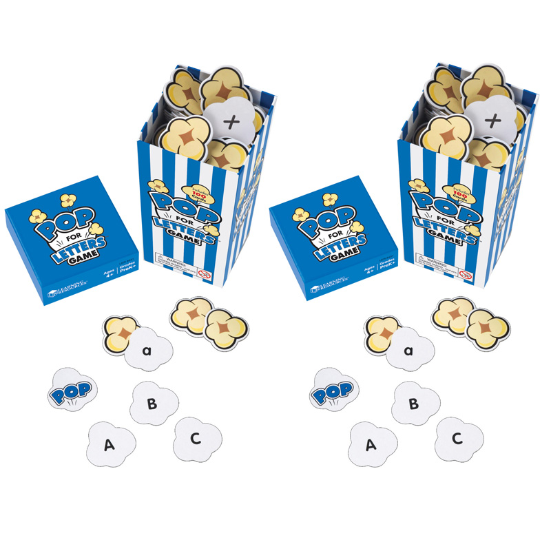 (2 Ea) Pop For Letters Game