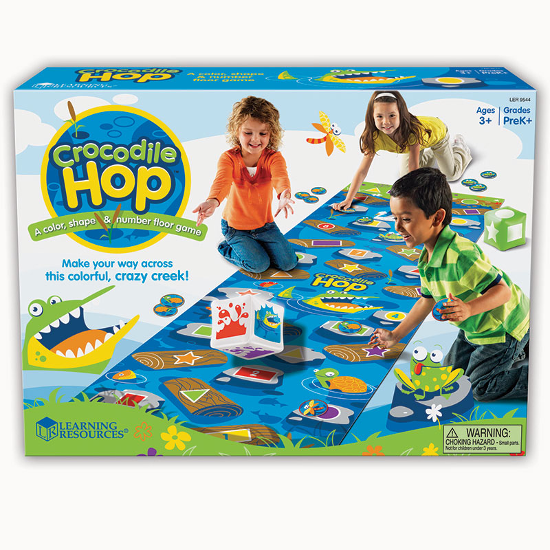 Crocodile Hop Floor Game