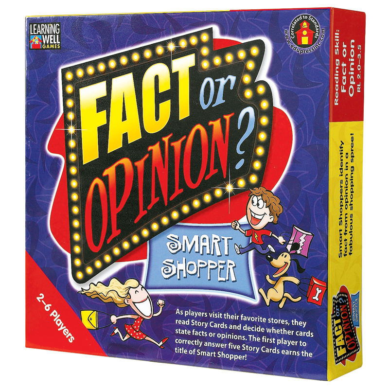 Fact Or Opinion Shopping Mall Red