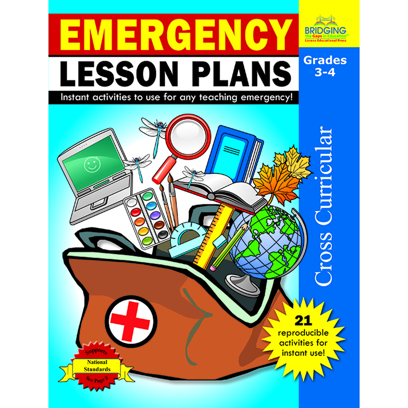 Emergency Lesson Plans Gr 3-4
