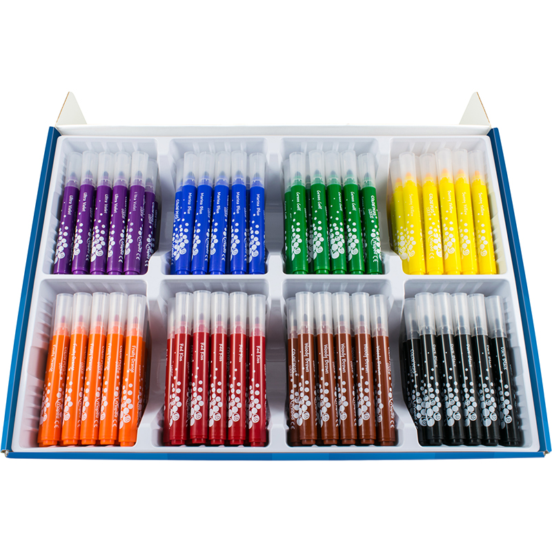 Broad Tip Markers 200 Color Set