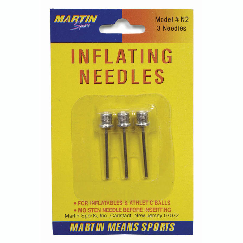 Inflating Needles 3-Pk On Blister